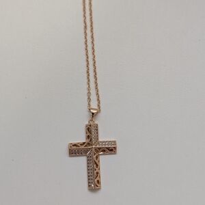 .925 Cross Pendant Necklace